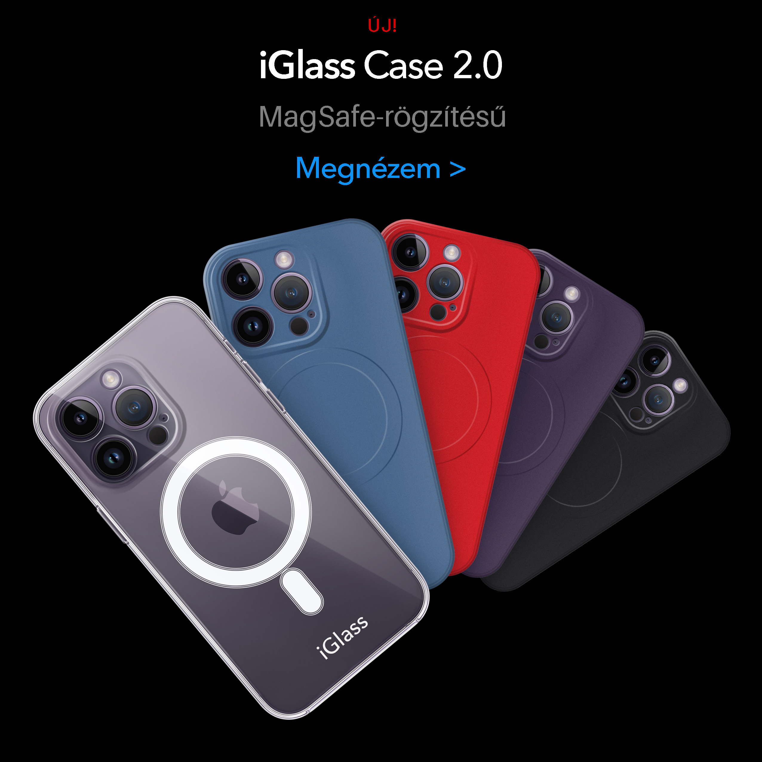 mobile case2 fekete gombbal-iglass-iphone-uvegfolia