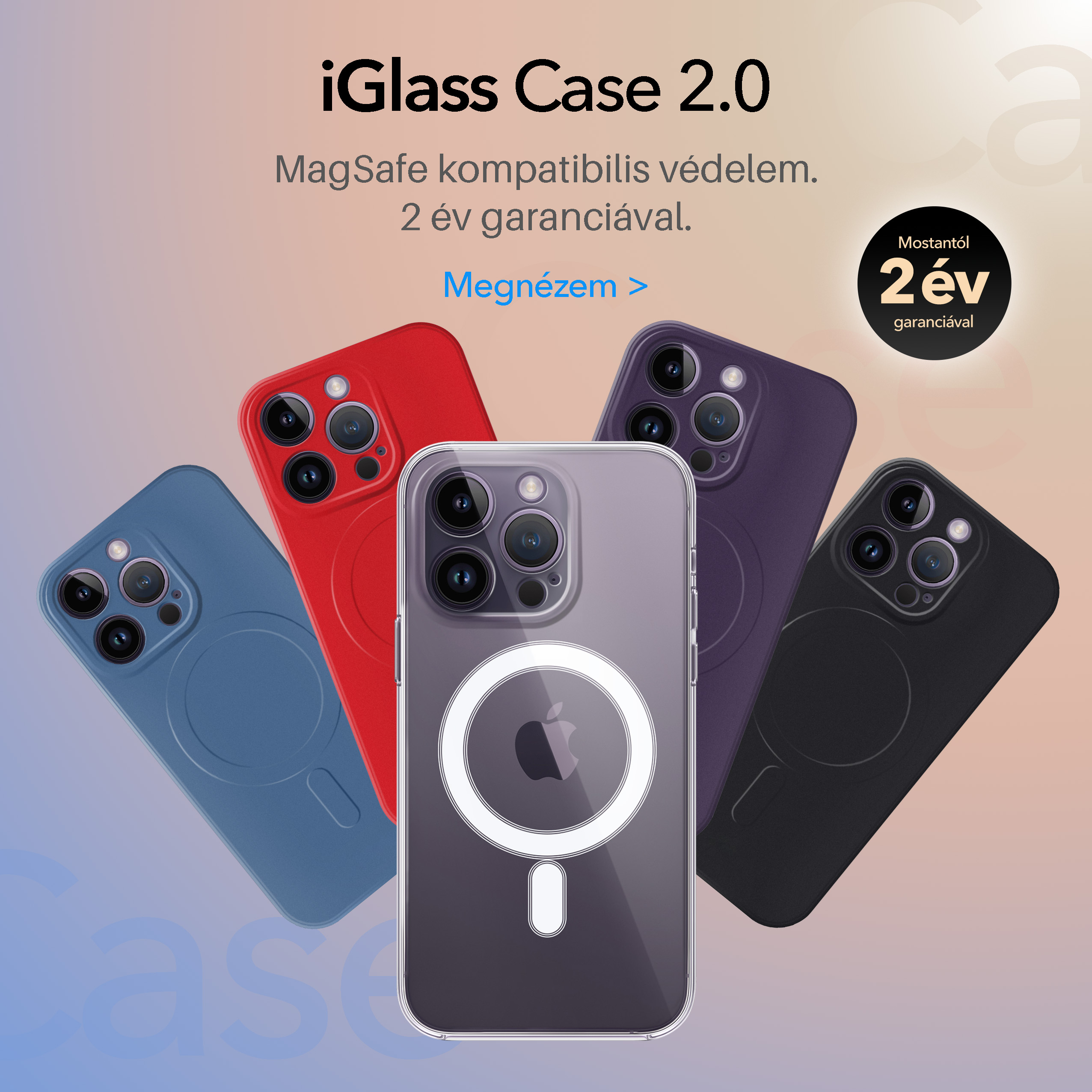 kocka case 2 2ev-iglass-iphone-uvegfolia