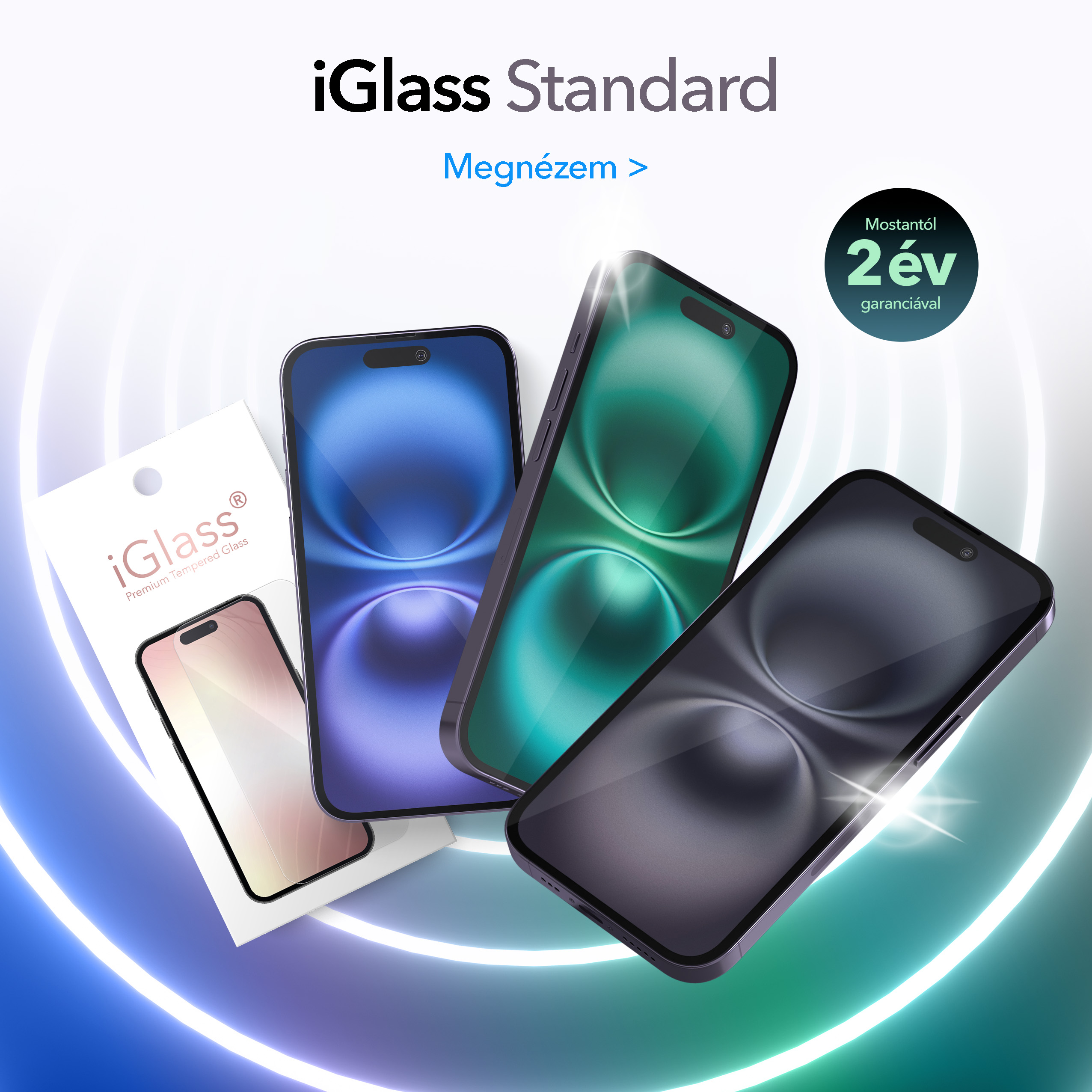 kocka standard 2ev-iglass-iphone-uvegfolia