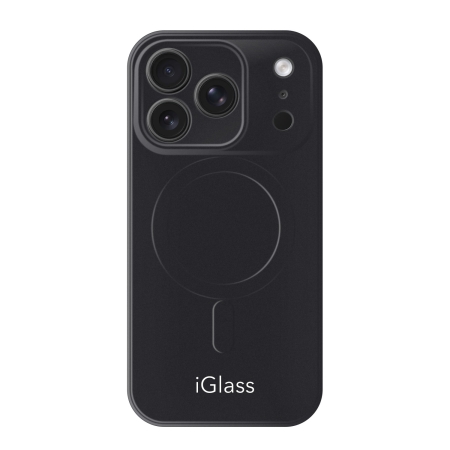 iglass case ip17 pro es pro max fekete-iglass-iphone-uvegfolia